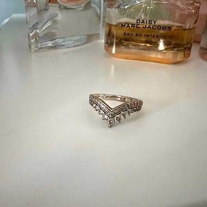 Pandora Princess Wishbone Ring